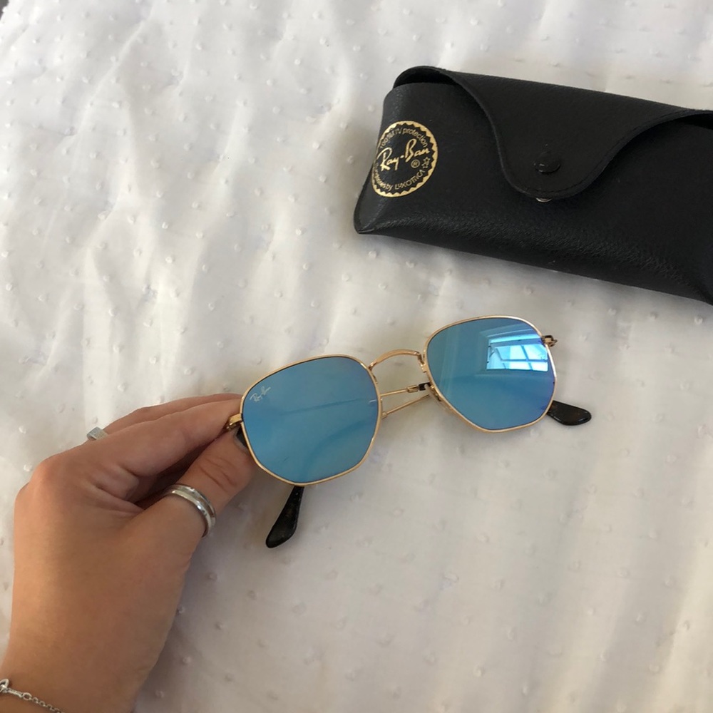 Blue RAYBANS - Picture 2 of 3